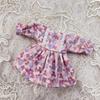Handmade Printed Dresses Fashion Accessories Dolls Outfits Dresses Long Sleeve Multi-styles DIY Doll Clothes