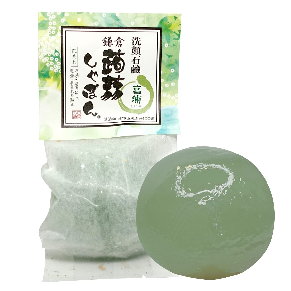 

Konnyaku Shabon Kamakura Konnyaku Shabon Iris Facial Soap with Ceramide For Dry and Sensitive Skin (80g) (Additive-Free/Skin Irritation/Moisturizing)