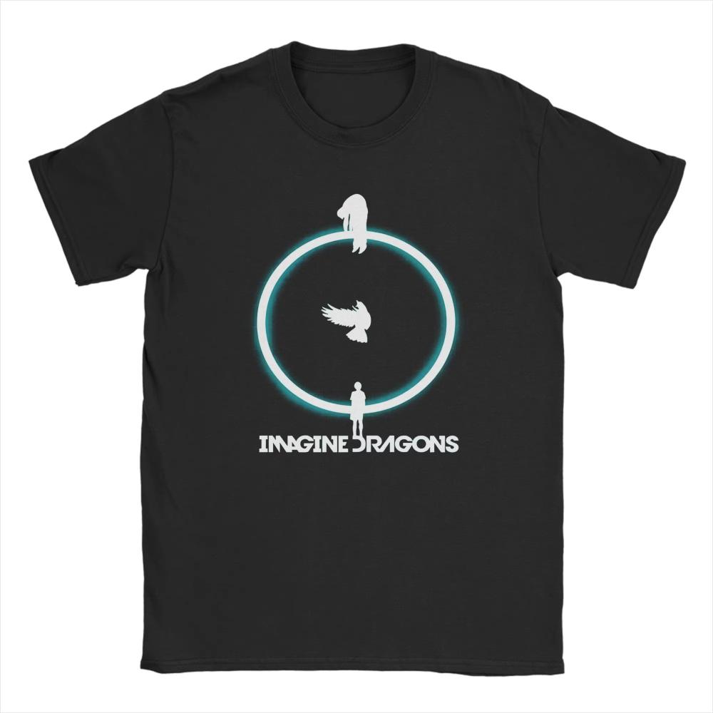 

Imagine Dragons Band Men Women Printed T Shirts Loom Tour Funny Tees Short Sleeve Crew Neck TShirts Pure Cotton Unique Clothing 2XL