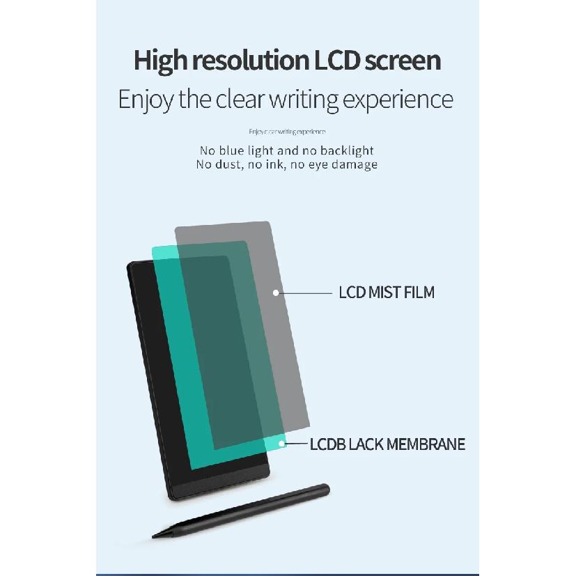 6.5-inch Full Screen Superfine Handwriting LCD Writing Tablet Meeting Content Magnetic Sketch Pad Liquid Crystal Drawings Board