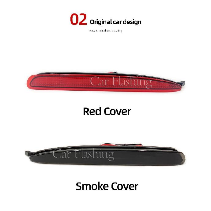 Car Flashing 1 Set For Mazda 6 2003 2004 2005 2006 2007 2008 LED Rear Bumper Reflector Brake Stop Light Running Lamp