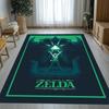 Retro Z-Zelda Cartoon Link Games Living Room Non-Slip Area Rug Soft Carpet for Bedroom Kids Playroom Sofa,Home Decor Doormat