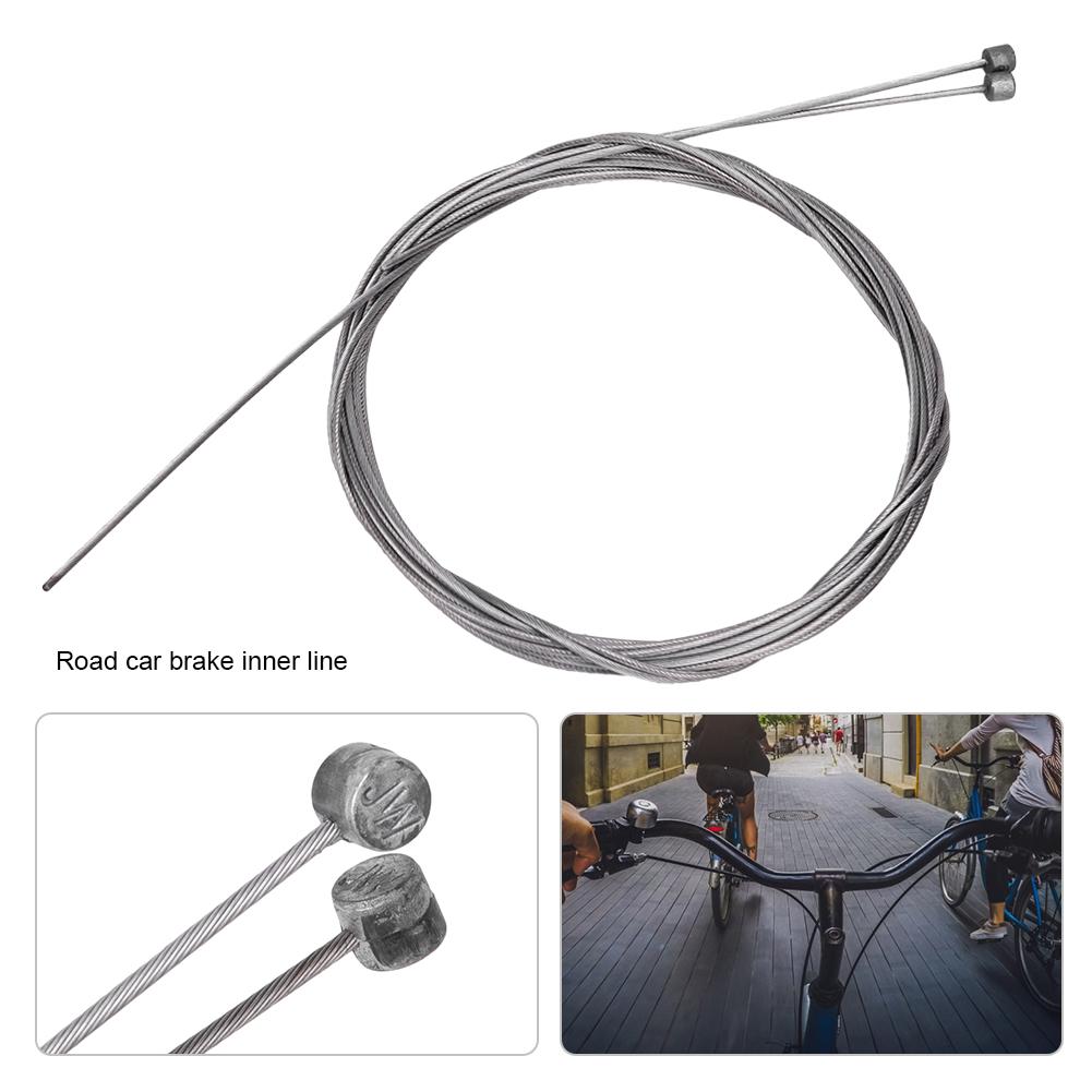 2 pcs Stainless Steel Bike Brake Shifter Cable Bicycle Gear Inner Wire Core Cycling Accessories Kitfor Road bike