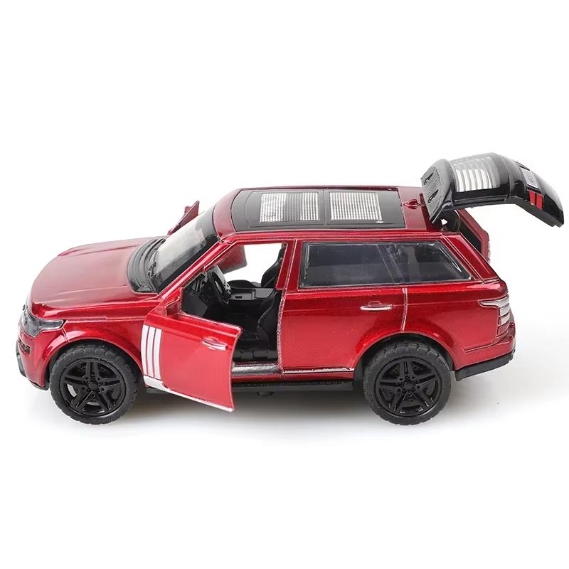 

1:36 Off Road Vehicle Alloy Vehicle Model Simulation Model Toy Alloy CHILDREN S Car for Land Rover Decorative Gifts чорний