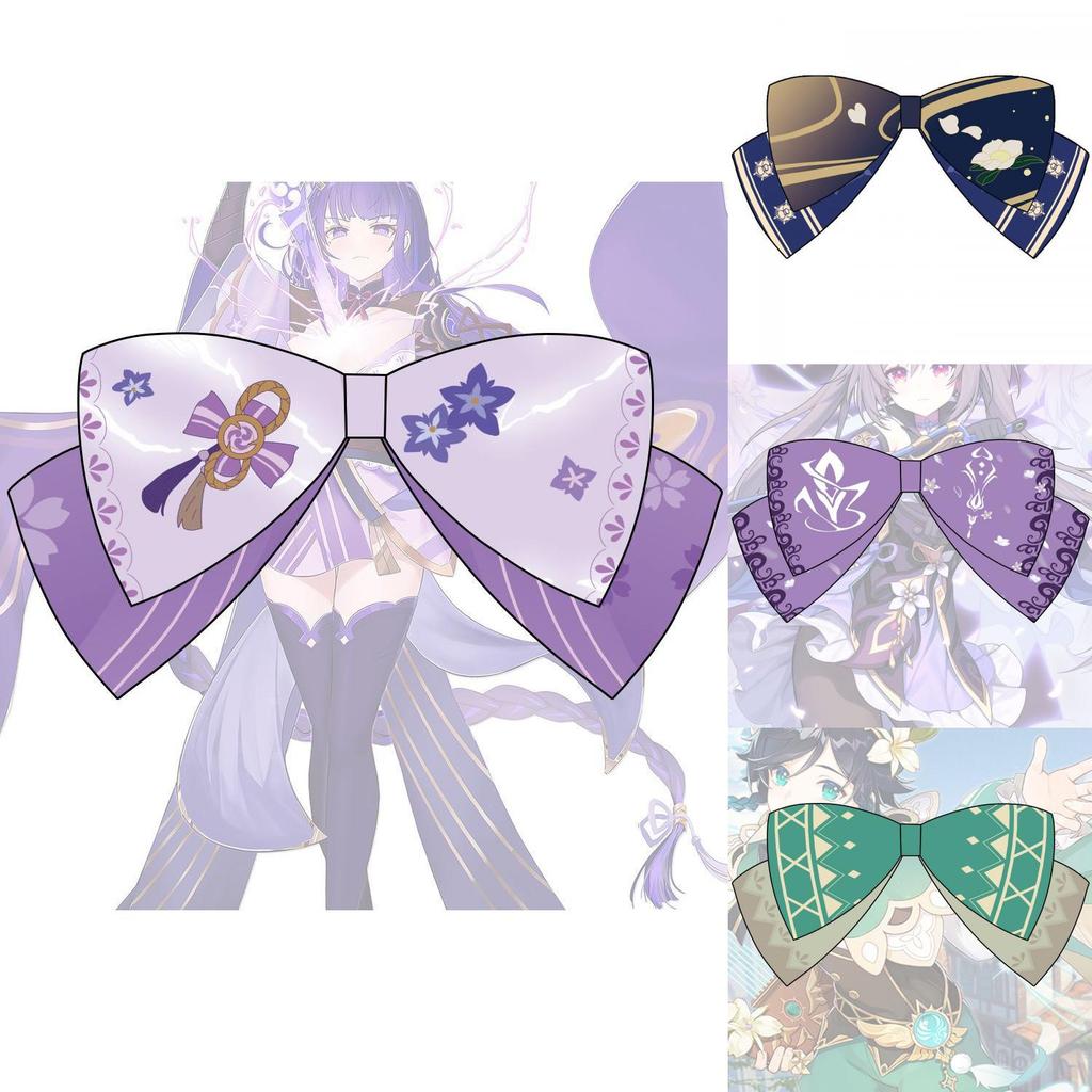 Premium Quality Anime Genshin Impact Hair Accessories Perfect For Cosplay And Daily Use