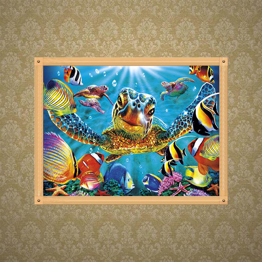 Underwater DIY Diamond Painting 5D Wall Decor Diamond Cross-stitch Embroidery