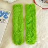 Mink Fleece Socks Women's Winter Fleece Floor Socks Autumn and Winter Thickened Warm Caterpillar Funny Sleep Plush Socks