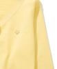 Knitted (W) Basic Essential Washable V-Neck Cardigan Yellow