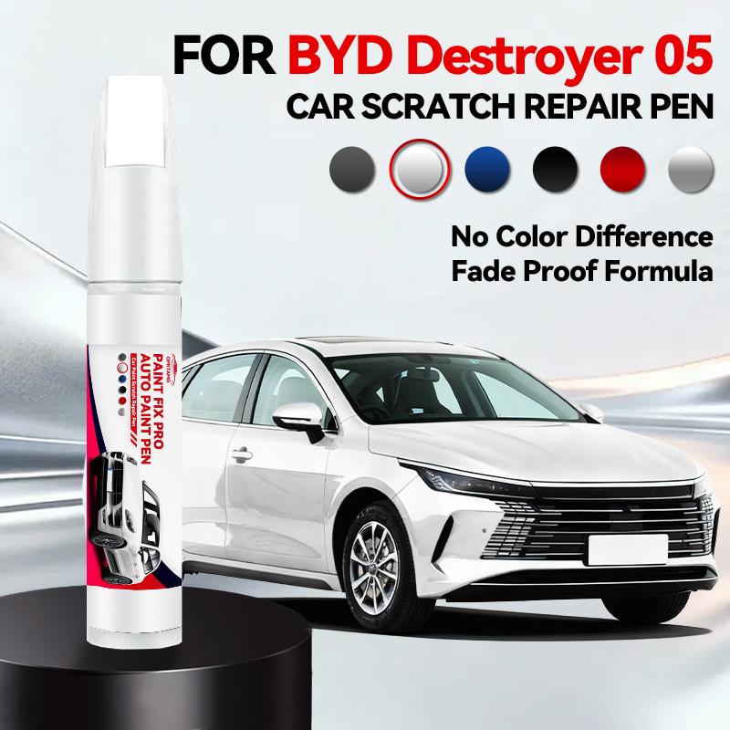 OPRTAMG Purpose Vehicle For BYD Destroyer 05 1996-2026 Paint Repair Pen Touch Up Scratch Remover DIY Auto Accessories Black Whi