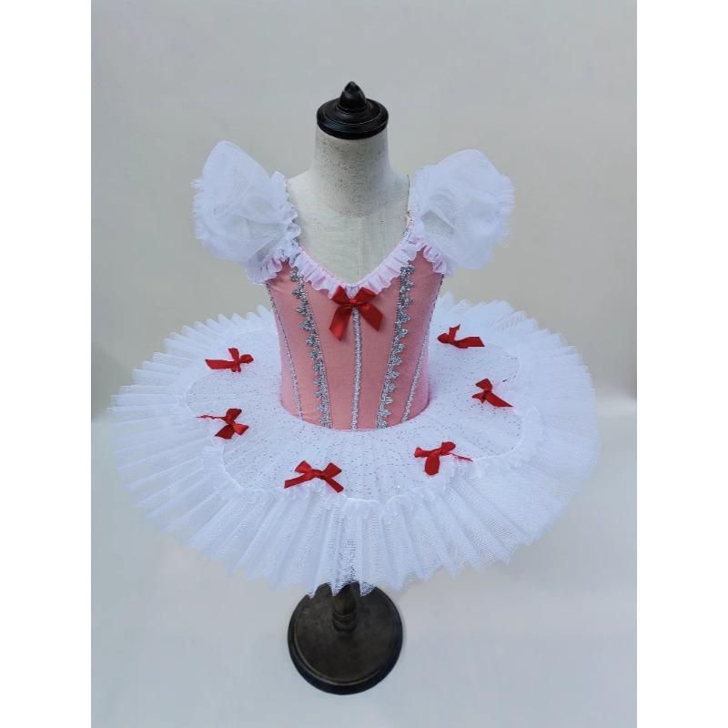 White Little Swan Children s Ballet Tutu Dance Performance Costume for Girls 110 белый