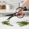 Heavy-Duty Chicken Bones Scissor Black Kitchen Shear Multifunctional Kitchen Scissor  Poultry
