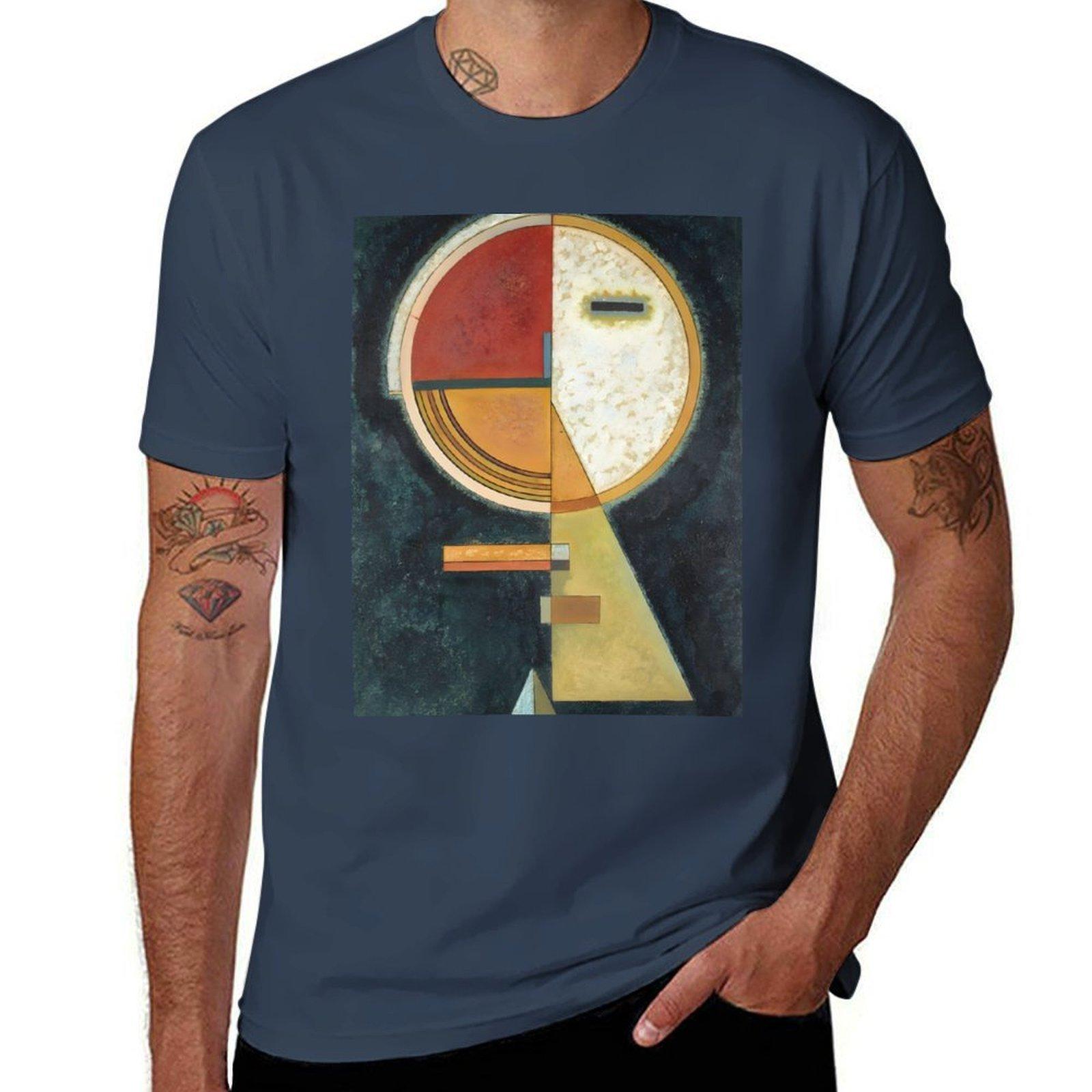 Wassily Kandinsky Tshirt Summer Casual Loose Tshirt S