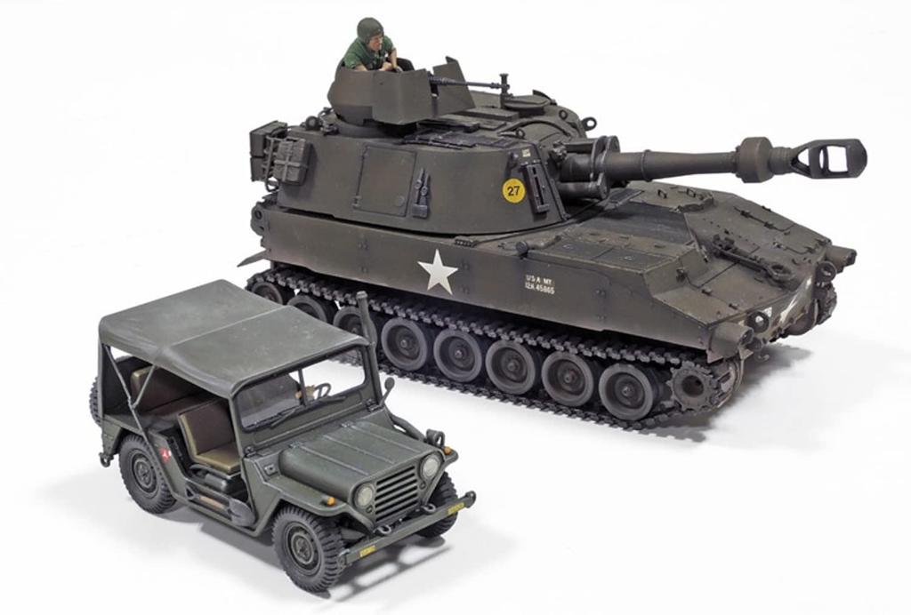 Tamiya Military Miniature Series 334 Army M151A1 Vietnam War Plastic Model Kit 35334 1/35 No. U.S.