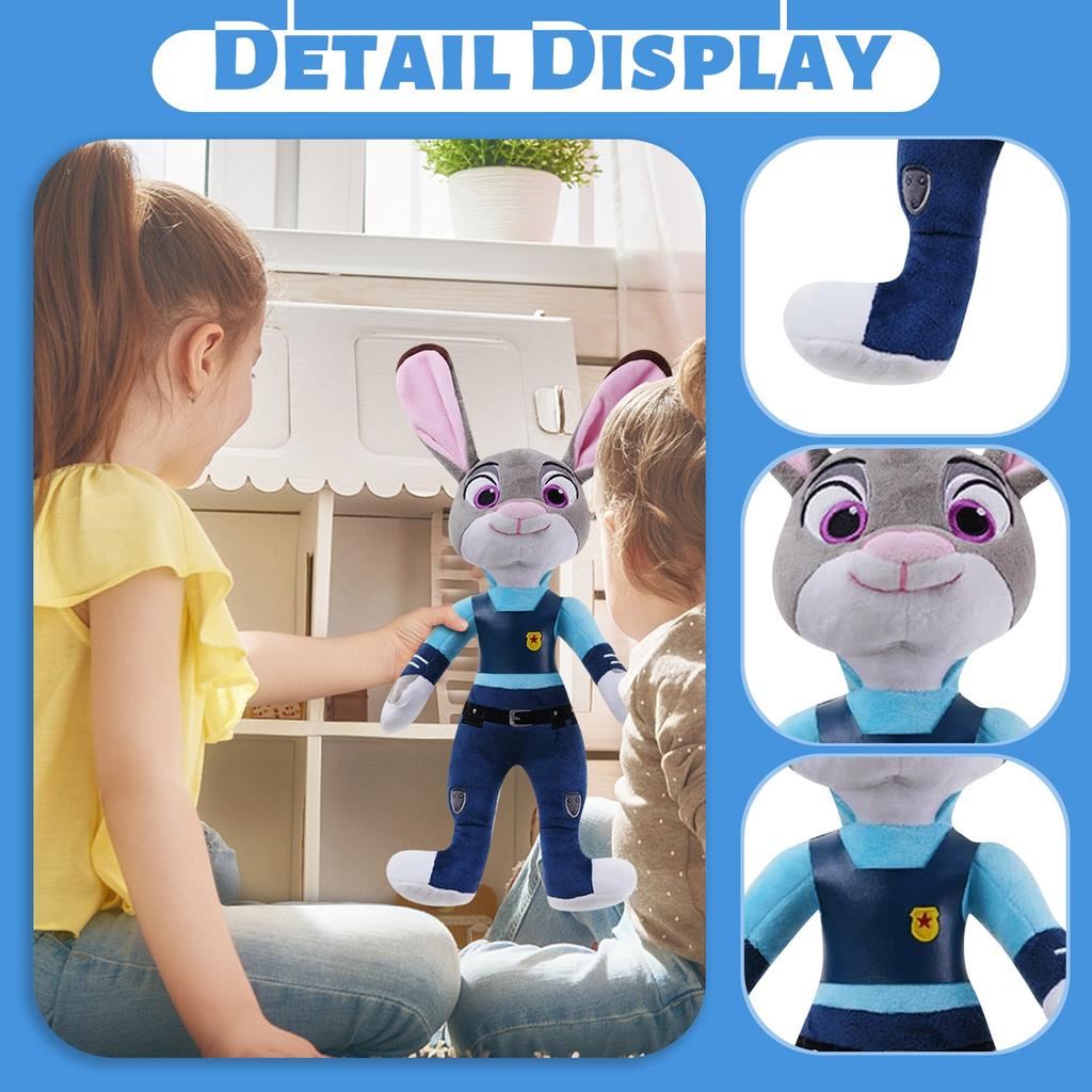 Dětská hadrová panenka roztomilá plyšová panenka jako dárek v kresleném stylu