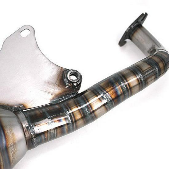 Custom BWS JOGV8DIO Exhaust Pipe for Large-Displacement V8 JOG50/JOG90 Motorcycles in Taiwan