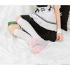 Katzenpfoten-Socke, Flauschige Pfotenpolster-Socken Rosa Niedliche Oberschenkelhohe Socken für Mädchen Kinder Frauen Cosplay Zehen-Bohnen-Socken
