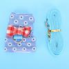 Small Animal Pet Leash Harness Set Breathable Chest Strap Traction Rope for Bunny Hamster Guinea PigXS