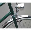 1 Paar Rennrad Schutzbleche 700c 27'' Fahrrad Radfahren Vorne & Hinten Kotflügel Silber