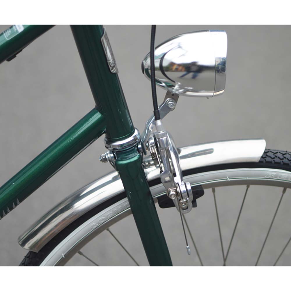 1 Pair Road Bike Mudguard 700c 27'' Bicycle Cycling Front Rear Fender Silver DIY