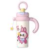 OLOEY Insulated Tumbler with Straw and Loop Handle
