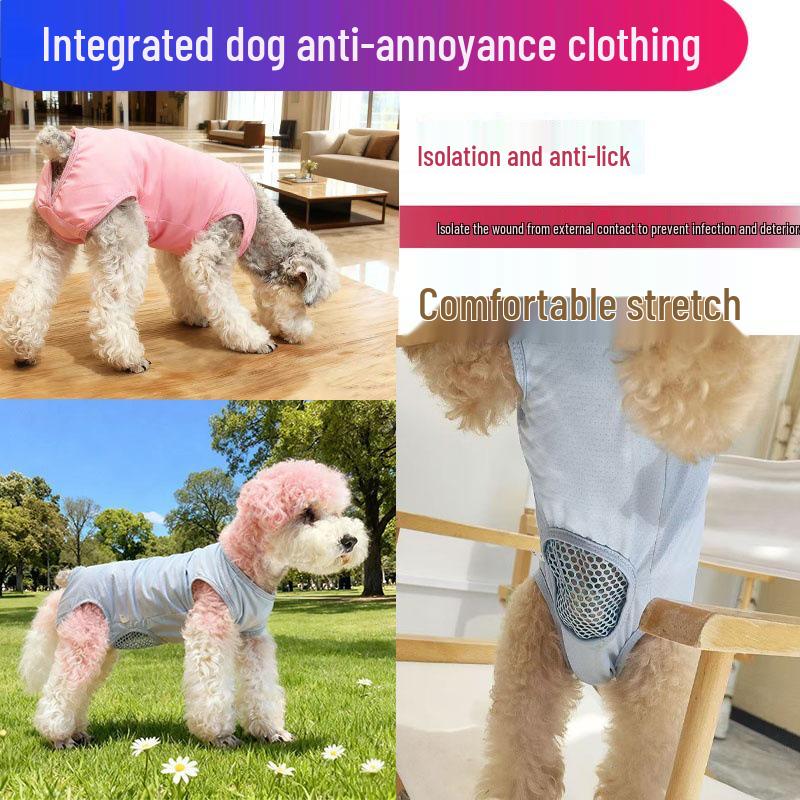 Pet Anti-Harassment Cotton Dog Clothing
