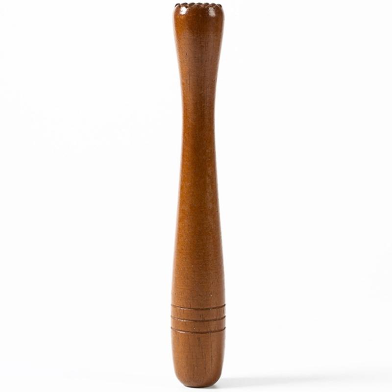 

Portable Brown Wooden Muddler Lemon Liquid Presser Tavernhouse Tool With Ergonomic Handle For Home Bartending 1