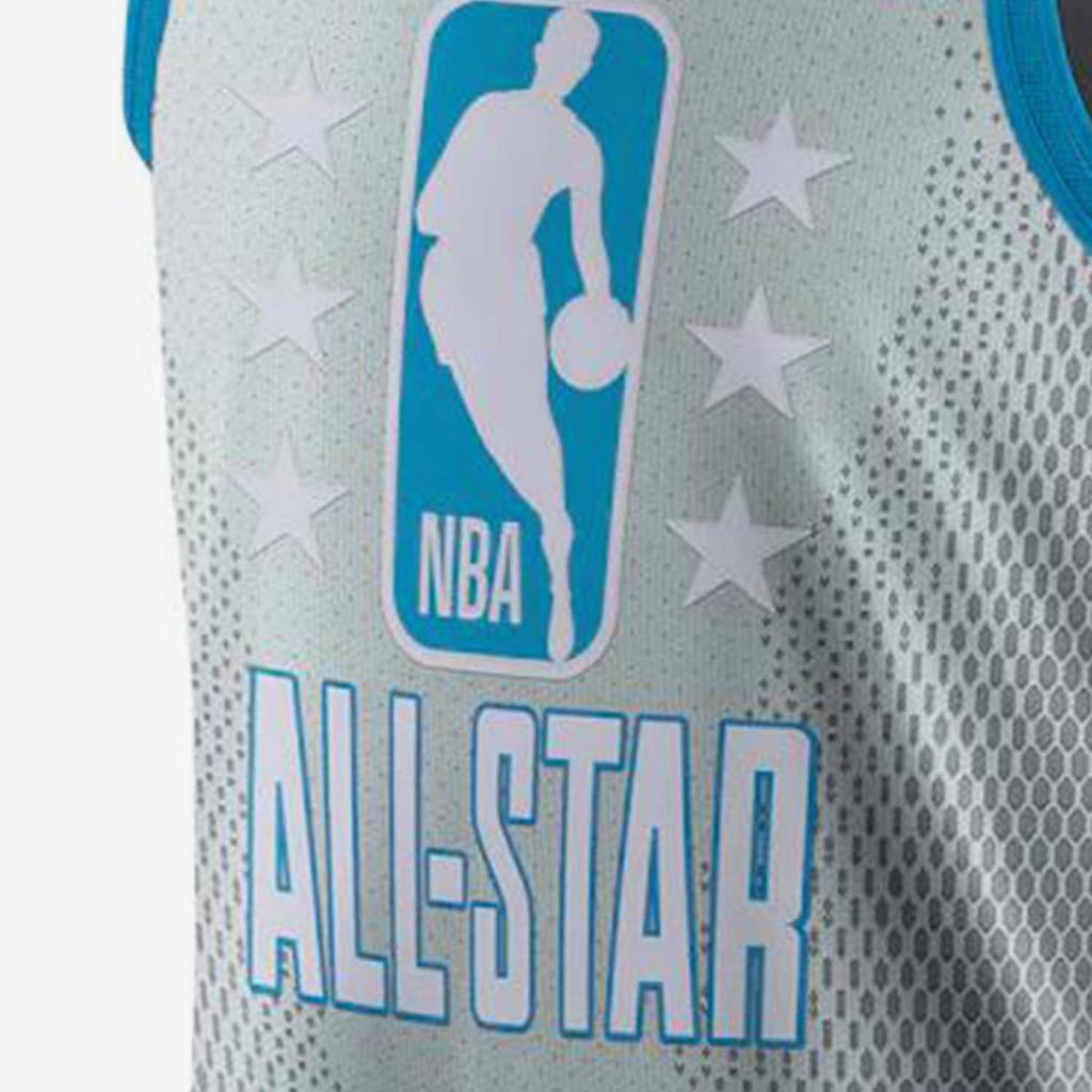 Jordan 2022 All-Star Game NBA Retro Basketball Jersey - James No. 6 Men Tops Gray DH8030-015
