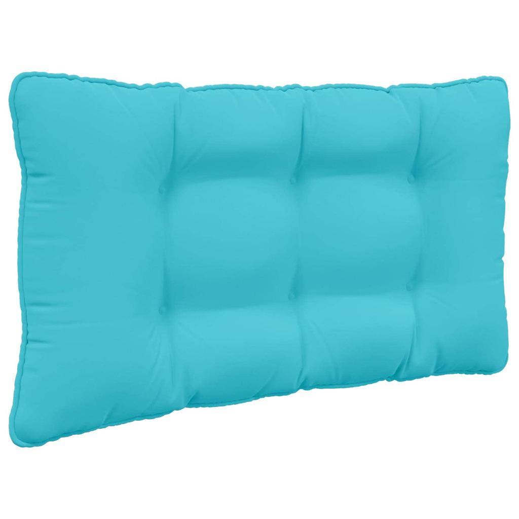 Outdoor Sofa Cushions 2 Pcs Turquoise Polyester