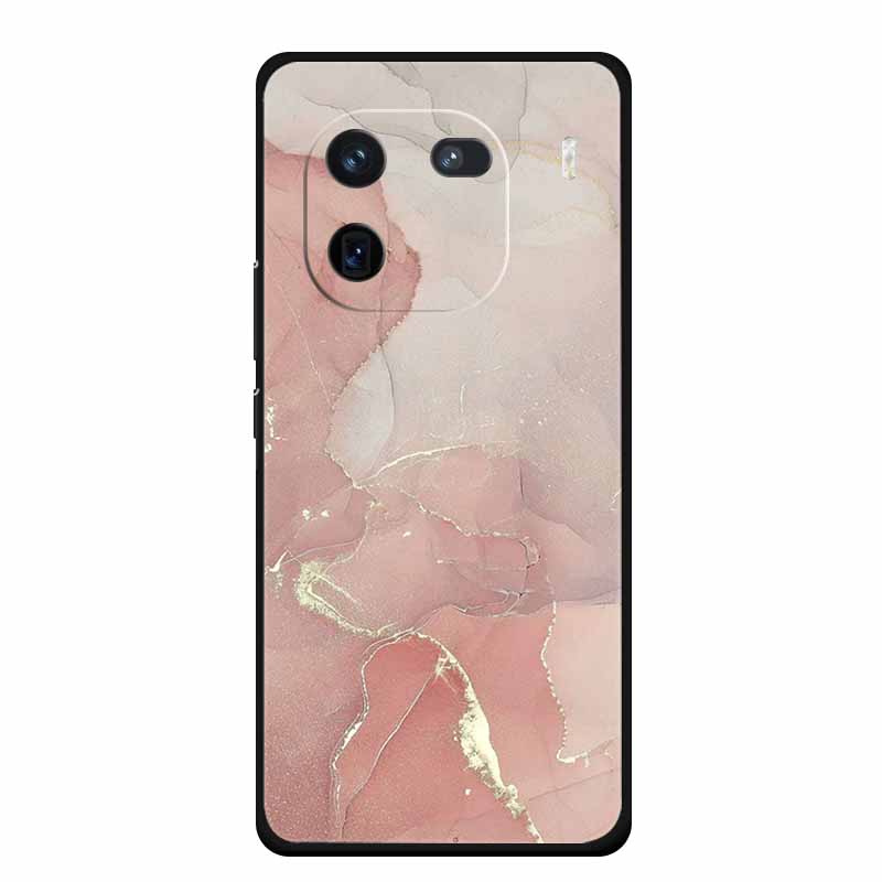 For Vivo iQOO 12 Case Marble Painted Soft Silicone TPU Cover Phone Cases For Vivo iQOO 12 Pro 5G V2307A V2329A Colorful New Etui