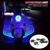 2PCS Motorcycle LED Lamps Welcome Door Courtesy Light With Projector Angels Wing Led Carpet Underglow For Car Motorcycle Light