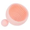 Makeup Brush Cleaning Bowl Mat Home Portable Flexible Silicone Cosmetic Brush Cleaner Scrubber