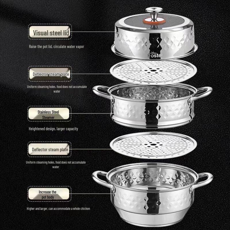 Faust Derby Star Diamond Chef Steamer Pot