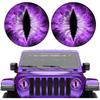 3D Beast Eyes Headlight Stickers for Jeep - Fun Universal Car Decals
