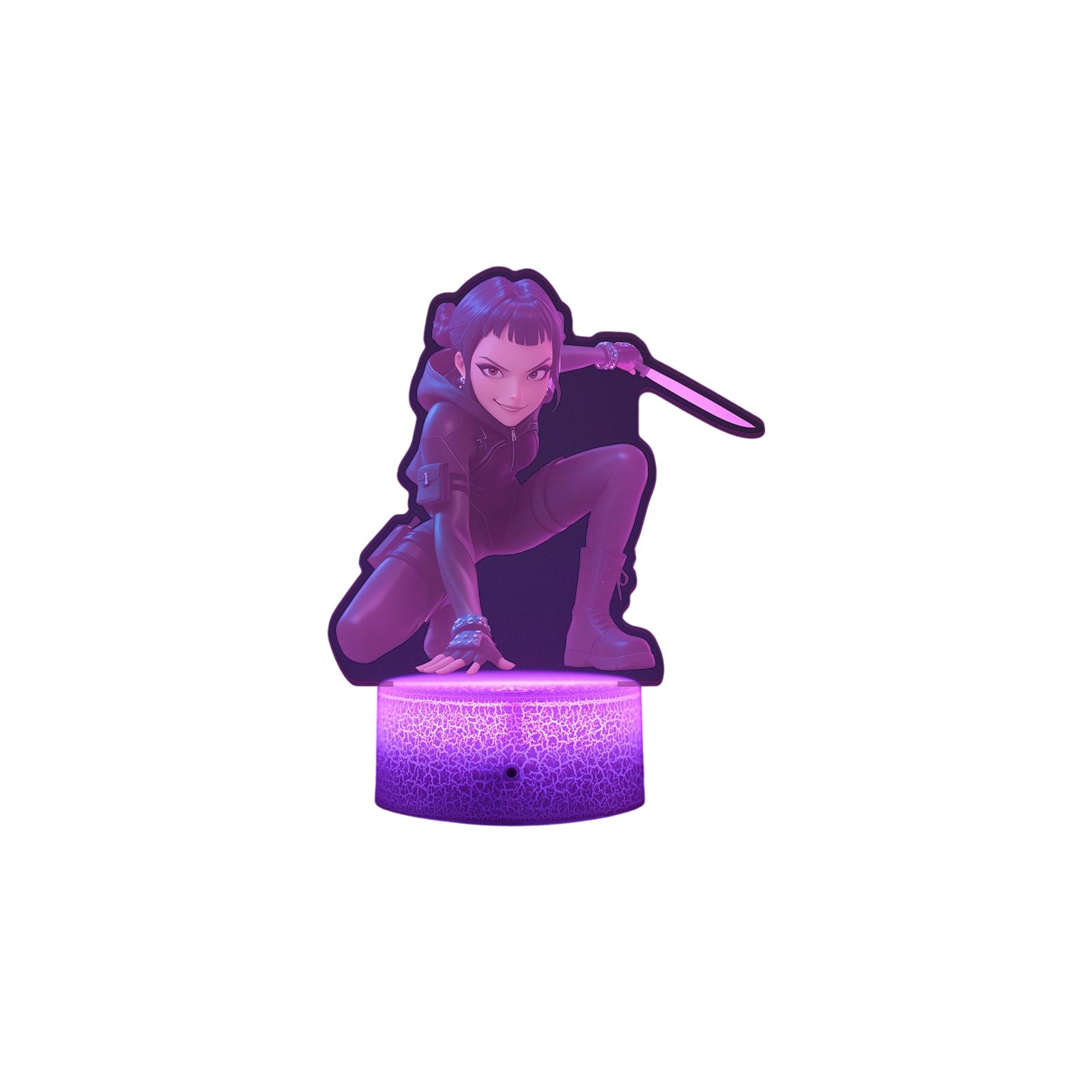 

Настольный ночник подходит для детских подарков, для поклонников красивых подарочных светильников. One Size