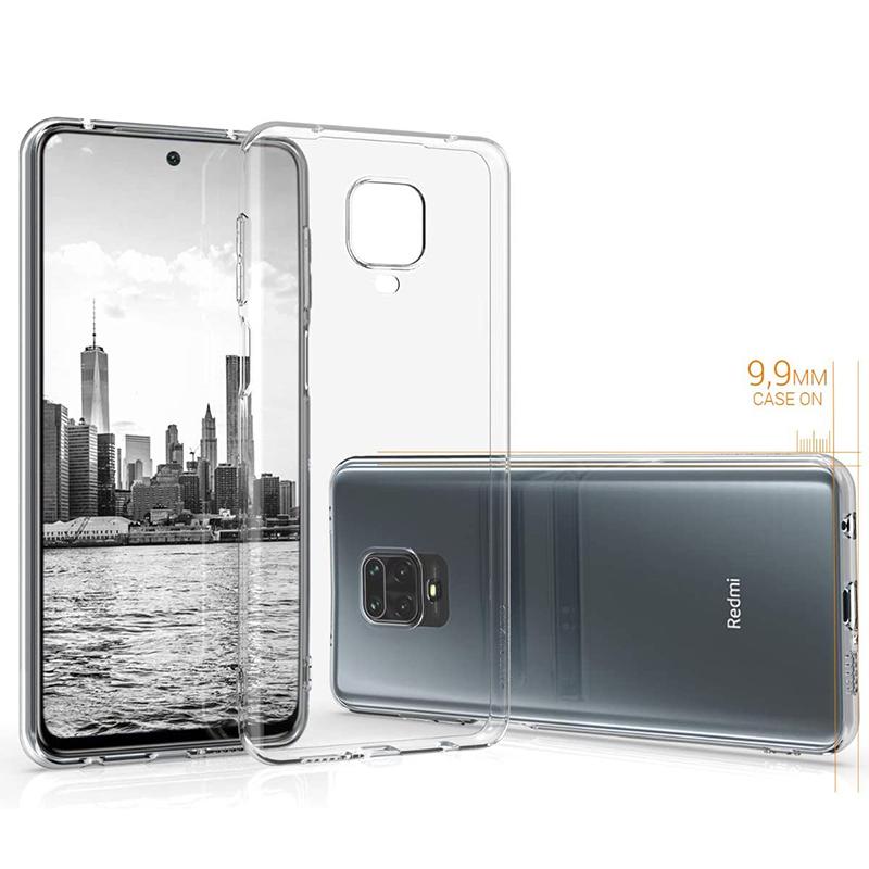 Silicone Clear Soft Phone Cover Case For Xiaomi Redmi Note 9 Pro Untra Thin Back Fundas For Redmi Note