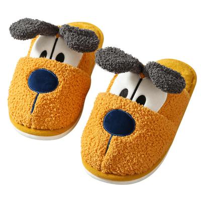 Home Dormitory Interfloor Noise Prevention Insulation Cushion Cartoon Dog Slippers LS700