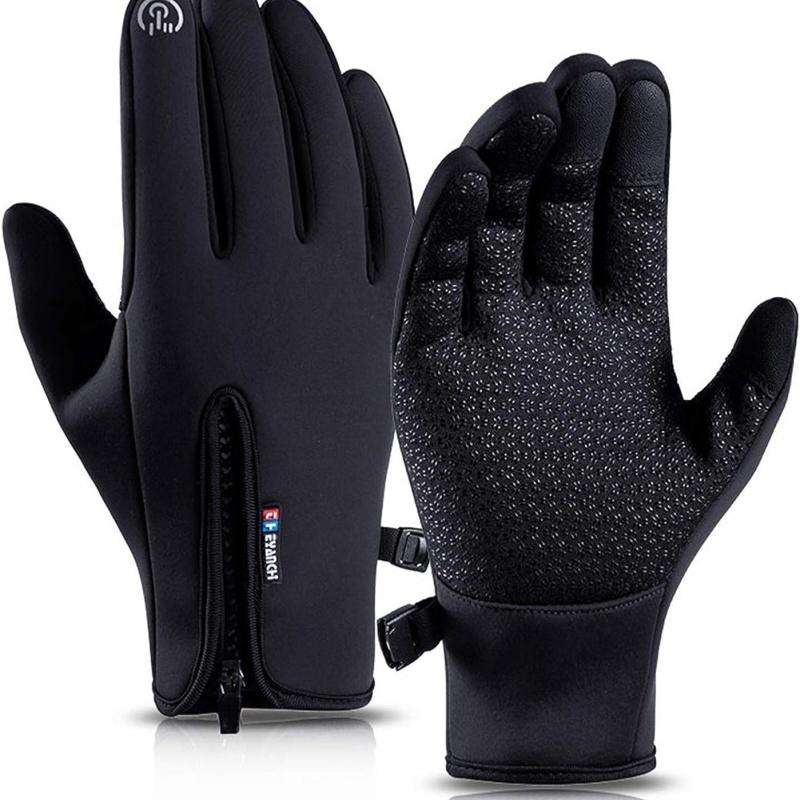 Winter Thermal Gloves Waterproof Windproof And Non-slip Gloves Warm Touch Screen Gloves For Outdoor Running, Cycling, Skinng