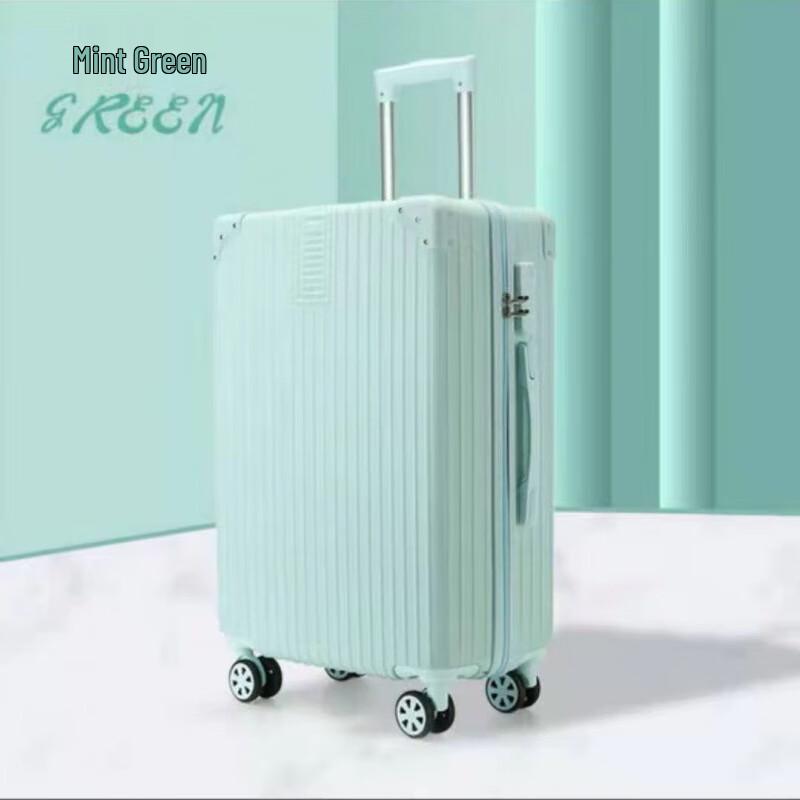 Xiaoyan Vintage Charging Travel Suitcase 26 inch