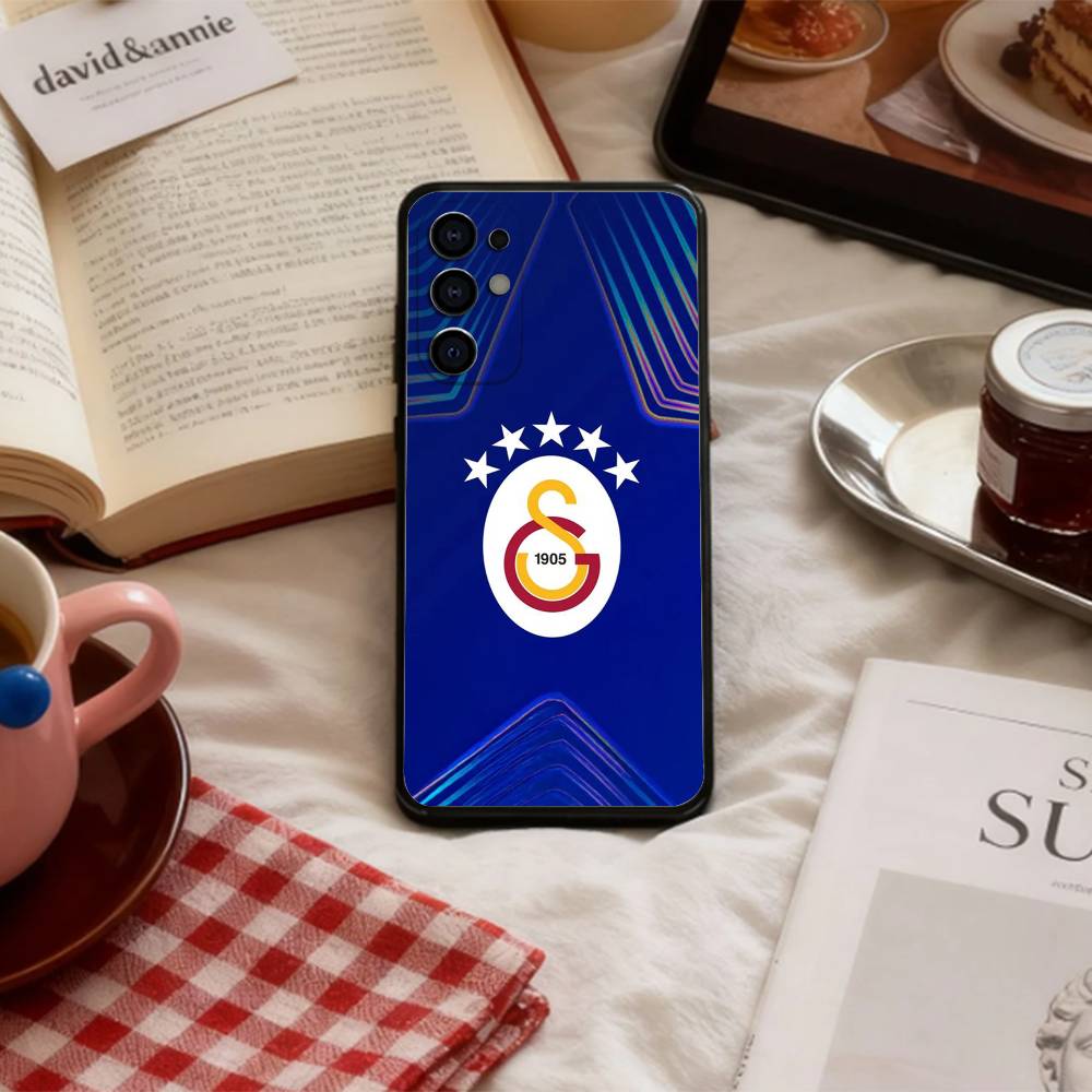 

КРУТОЙ G-Galatasaray-ClubS Чехол для телефона Samsung S 25,24,23,22,30,21,10,9,Ultra,Plus,Lite,FE,4,5 G Мягкий черный чехол Samsung S24fe