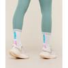 Gymshark Running Elite Crew Sock Single White Brand Blue Sour Pink I1c4o Wd35