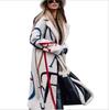Auf Lager! 2026 Damen Übergröße Bedruckter Trenchcoat - Lockerer Schnitt, Revers-Design für Herbst/Winter