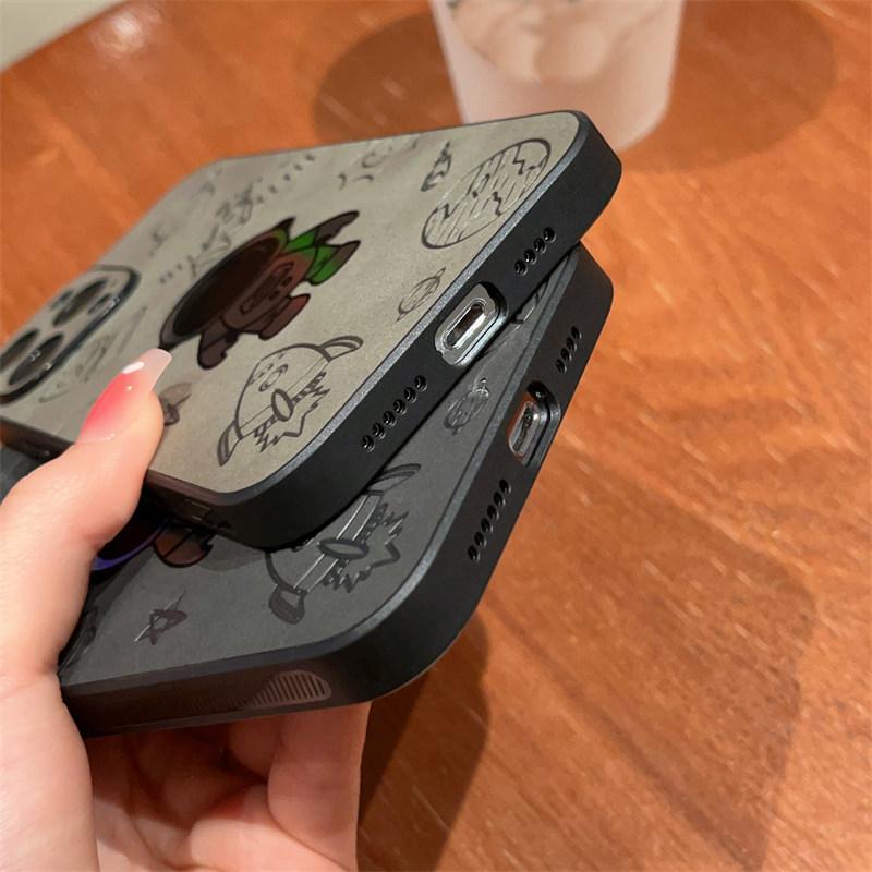 Ins Laser Astronaut Sterne Schmetterling Matte Leder Telefon Fall Für Iphone 14 13 12 11 Pro Max 14plus 14pro Stoßfest stoßstange Abdeckung