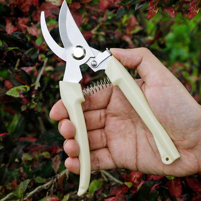 Pruning Garden Scissors Stainless Steel Scissors Flower Cutting Flower Arrangement Pruning Fruit Tree Garden Branch Flower Plant