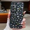 Soft Case For Samsung Galaxy A57 A37 A17 A56 A16 A55 A54 A15 A36 A26 INS Retro Butterfly Pattern Leather Texture TPU Phone Cover