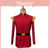 Captain Zap Branigan Red Uniform Cosplay Costume Polyester Fabric Long Sleeves Street Style
