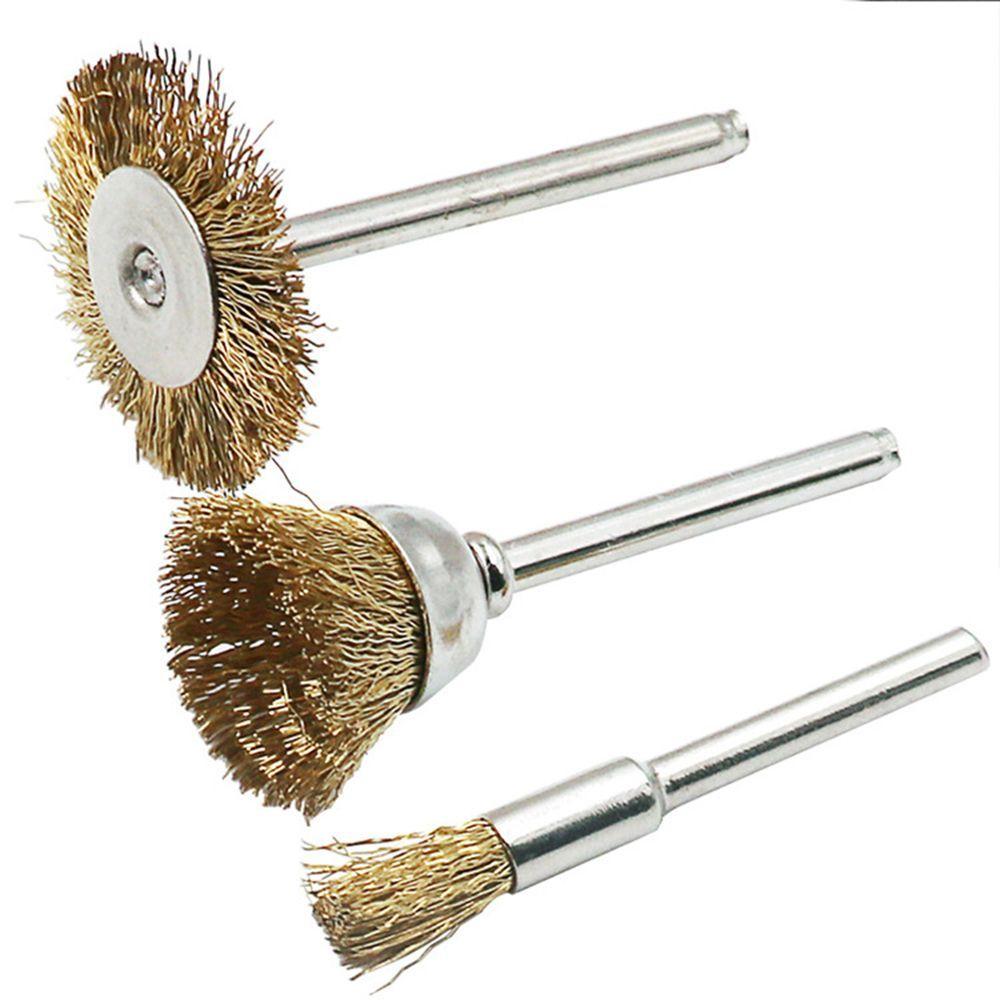 Grinder for Electric Grinding Wire Wheel Brass Wire Brush Polishing Brushes Rotary Electric Tool