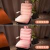 Soft Chair Seat Cushion Backrest Integrated Buttocks Office Student Dormitory Lazy Household Pillows Decor Home Rest Relaxing