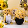 Bees Festival ChefsHat Gnome Ornaments Party Decorations Ornaments Supplies for Bedroom Dormitory Decorations