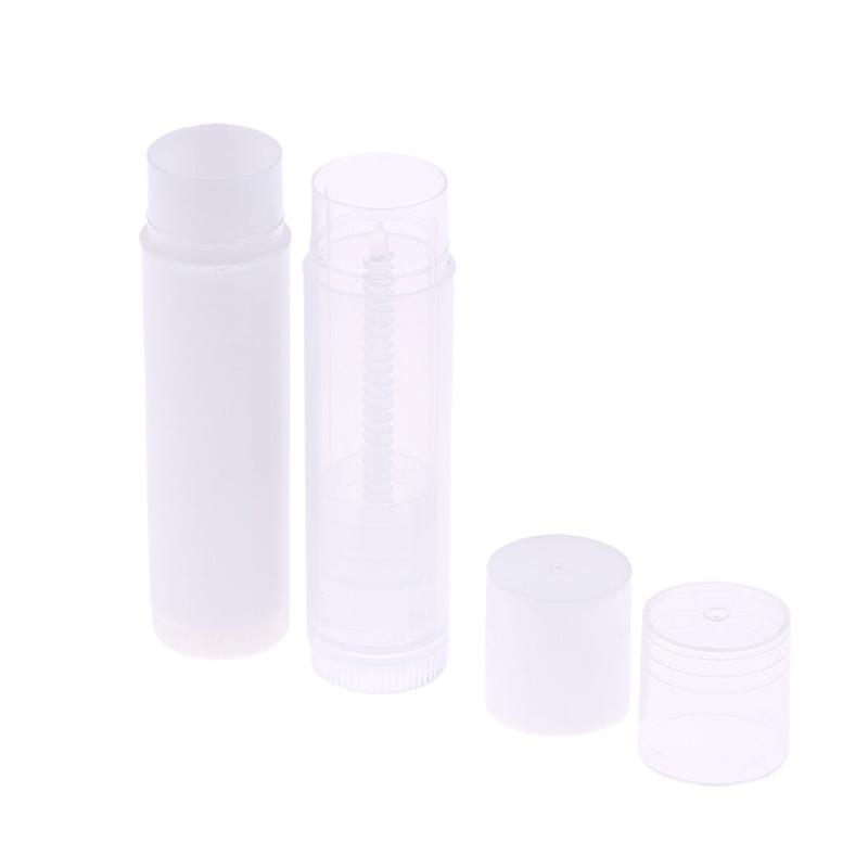 10 Adet 5G Boş Dudak Parlatıcısı Tüpleri Ruj Kavanozları Balsam Tüpü Kapaklı Kap Seyahat Makyaj Aleti Dudak Balsamı Kozmetik Kapları