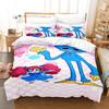 Sundrop Fnaf Bettwäsche-Set Einzelbett Twin Full Queen King Size Bettwäsche-Set Jugendzimmer Laken-Set 3D-Druck Bettlaken-Set